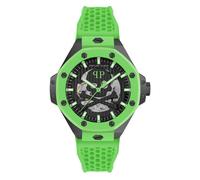 Philipp Plein Reloj Hombre Analogico Automatico con Correa de Silicona PWPFA0624