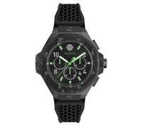 Philipp Plein Reloj Keleton Royal Plein PWPRA0624 Analógico Correa de silicona Verde Hombre