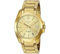 TOUS Reloj Análogico para Mujer de Acero Dorado, Resistente al Agua 5 ATM, Colección Drive