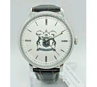 Reloj Hombre Trussardi T-Couple Esfera Plateada Correa De Cuero, Caja 41mm