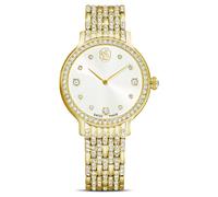 Swarovski Reloj Imber, Fabricado en Suiza, Brazalete de Metal, Tono Dorado, Acabado Tono Oro