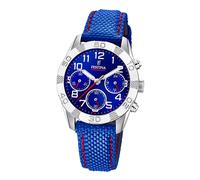Reloj Infantil Festina F20346/2 De Cuero/PU Deportivo Para Niños Azul UF20346/2