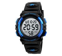 Reloj infantil multifuncional con retroiluminación LED, reloj deportivo digital resistente al agua para niños, cronógrafo, alarma,