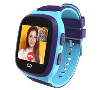 Reloj inteligente 4G para niños con rastreador GPS, reloj inteligente para niños con videollamada, chat de voz, cámara SOS, reloj despertador, rompecabezas de juegos, pantalla táctil HD para niñas de