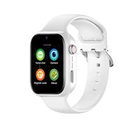 Reloj inteligente 4G para niños, GPS, Wifi, LBS, cámara de localización, llamada, voz, videollamada, podómetro, 1000 mAh, reloj inteligente para niños (blanco)