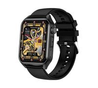 Reloj inteligente 5HK28 con correa de silicona y pantalla cuadrada de 1,78 pulgadas, compatible con