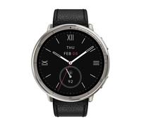 Reloj inteligente Amazfit Active 2 NFC 1.32" 2.000nits Mapas Offline Plata con 2 Correas Negra y Roja