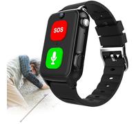 Reloj inteligente antipérdida para ancianos, pulsera de posicionamiento GPS con cámara, llamada de emergencia SOS y recordatorio de caída, videollamada 4G impermeable para demencia