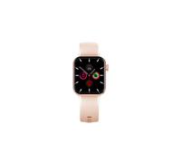 Reloj Inteligente - BIGBEN CONNECTED - Cuadrado - Autonomía 7 días - Impermeabilidad IP67 - Rosa
