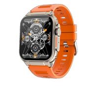 Reloj inteligente CDS9 Ultra 2 AMOLED de pantalla grande 4G, sistema Android, GPS, WiFi, brújula, caja de aleación de titanio, S9 Ultra, reloj inteligente para hombre (plateado, 4 GB 64 GB)