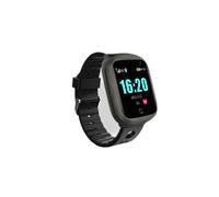 Reloj inteligente con frecuencia cardíaca, presión arterial, posicionamiento GPS IP67 Black