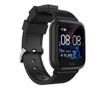 Reloj inteligente con monitor de oxígeno de presión arterial y frecuencia cardíaca con Bluetooth 5.0, ajuste dinámico de destino meteorológico de interfaz de usuario