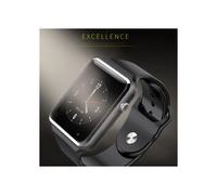 Reloj inteligente con pantalla táctil y ranura para tarjeta SIM, podómetro y rastreador de actividad física.