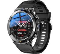 Reloj inteligente con tarjeta SIM 4G, pantalla redonda de 1.38 pulgadas, cámara dual HD, NFC, WIFI+LBS+posicionamiento GPS, batería de 900 MA, regalo para hombres