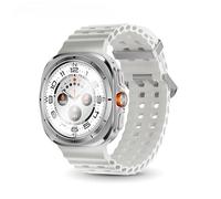 Reloj inteligente de 47 mm 7 Ultra para hombres y mujeres, AMOLED NFC brújula IP68, impermeable, frecuencia cardíaca, SpO2, reloj inteligente deportivo para Android e iOS (plateado)