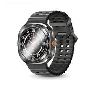 Reloj inteligente de 47 mm Ultra AMOLED NFC para hombres y mujeres, brújula, IP68, resistente al agua, frecuencia cardíaca, SpO2, compatible con Android e iOS (negro)