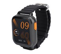 Reloj Inteligente de Fitness, Reloj Inteligente 4.2 TFT HD NFC de 1,91 Pulgadas con Auriculares Inalámbricos para Ciclismo (BLACK)