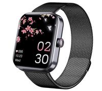 Reloj inteligente de gestión de salud F57L, pantalla grande HD de 1,9 pulgadas, puede responder y realizar llamadas. Puede medir automáticamente la frecuencia cardíaca, el oxígeno en la sangre, la