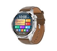 Reloj inteligente deportivo con brújula, pantalla HD de 366 x 366, NFC, rastreador GPS, compatible con Android e iOS (negro)