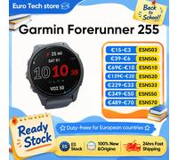 Reloj Inteligente Deportivo Garmin Forerunner 255 de 46 mm con Pantalla a Color de 1.3 Pulgadas, 14 Días de Batería, Monitor de Calorías, RAM, Bluetooth, Wifi, Resistente al Agua 5ATM Slate Gray (GPS)