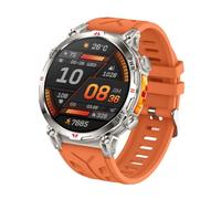 Reloj Inteligente Deportivo para Exteriores KC93: Posicionamiento GPS, Brújula, Llamadas Bluetooth,GPT,para Android E iOS Orange
