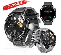 DOOGEE Anywise W1 - Reloj Inteligente GPS para Hombre, 6 Posiciones por satélite, rastreador de Fitness Impermeable a 50 m, Reloj Inteligente AI para Hombre de 1.43 Pulgadas Compatible con teléfono