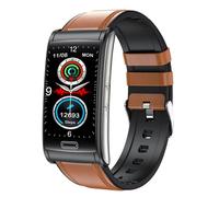 Reloj inteligente E600 con monitor de glucosa en sangre, temperatura corporal, ECG y HRV, resistente