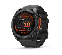 RELOJ INTELIGENTE GARMIN FENIX 8 AMOLED 51MM, ACERO NEGRO FENIX 8 47 MM, AMOLED, VIDRIO/ACERO INOX