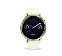 Garmin Venu 4, 41 mm, Smartwatch Premium con GPS, Pantalla táctil AMOLED, Diseño de Acero Inoxidable, Linterna LED, Funciones avanzadas de Salud y Forma física, 10 días de autonomía, Dorado