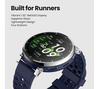 Reloj inteligente GPS - AMAZFIT - Active 3 Premium - Pantalla AMOLED 1,32'' 466466 - Cristal de zafiro - GPS y sensores de salud