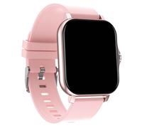 Reloj inteligente GT20Y13 con correa de acero inoxidable, pantalla táctil, Bluetooth para llamadas, compatible con iPhone y Android.