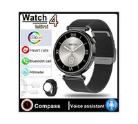 Reloj inteligente GT4 Mini para adultos con seguimiento GPS, Bluetooth, llamadas, cargador inalámbrico, compatible