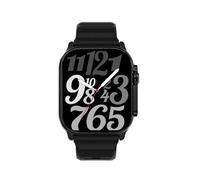 Reloj inteligente Hello Watch 3 Plus 2024 de 49 mm, AMOLED NFC, brújula, Bluetooth, llamada, deportivo, para hombres y mujeres (negro puro)