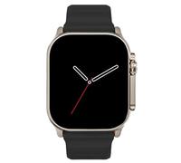 Reloj inteligente HK9 Ultra 2 Max AMOLED 2024 para hombres y mujeres, ChatGPT NFC, brújula, álbum de fotos, frecuencia cardíaca, Bluetooth, llamada, deportivo, reloj inteligente actualizado (negro)