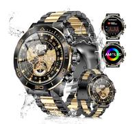 Reloj Inteligente Hombre con Llamadas Bluetooth 5.2, 1.43" Pantalla AMOLED, 107+ Modos Deporte, Resistente al Agua IP68, Batería de Larga Duración