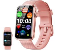 Reloj Inteligente Hombre Mujer, 1.47" HD Smartwatch con Whatsapp Notificación, Podómetro/Pulsómetro/SpO2/Monitor de Sueño, IP68 Pulsera Actividad con 24 Modos Deportivos, Smart Watch para Android iOS