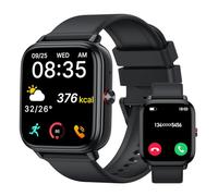 Reloj Inteligente Hombre Mujer, 1.83"HD Smartwatch con Llamadas Bluetooth, Batería de 1000mAh, Autonomía de 20 Días, Impermeable IP68, 110+ Deportivos Modos, Reloj Deportivo para Android iOS