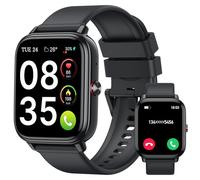 Reloj Inteligente Hombre Mujer, 1.83"HD Smartwatch con Llamadas Bluetooth, Batería de 1000mAh, Autonomía de 20 Días, Impermeable IP68, 110+ Deportivos Modos, Reloj Deportivo para Android iOS