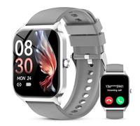 Reloj Inteligente Hombre Mujer,1.85" HD Smartwatch con Llamadas y Voz de Al,WhatsApp Notificaciones, Smart Watch con Podómetro/Pulsómetro/SpO2/Monitor de Sueño,115+ Modos Deportes, IP68 Impermeable