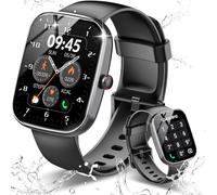 Reloj Inteligente Hombre Mujer, 1.91" Smartwatch con Llamadas Bluetooth y Whatsapp Notificación, 112+ Deportivos Modos Smart Watch con Pulsómetro/Monitor de Sueño, IP68 Pulsera Actividad, Negro