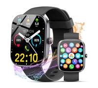 Reloj Inteligente Hombre Mujer, 1.91" Smartwatch con Llamadas Bluetooth y Whatsapp Notificación, IP68 Pulsera Actividad con 100+ Modos Deportivos, Pulsómetro, SpO2, Monitor de Sueño para Android iOS