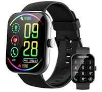Reloj Inteligente Hombre Mujer, 1.96" Smartwatch con Llamadas Bluetooth y Whatsapp Notificación, IP68 Pulsera Actividad con 100+ Modos Deportivos, Pulsómetro, SpO2, Monitor de Sueño para Android iOS