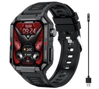 Reloj Inteligente Hombre Mujer, 1.99" Smartwatch con Llamadas Bluetooth y Whatsapp Notificación, IP68 Pulsera Actividad con 110+ Modos Deportivos, Pulsómetro, SpO2, Monitor de Sueño para Android iOS