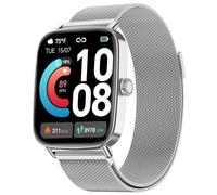 Reloj Inteligente Hombre Mujer con Llamadas, 1.85" Smartwatch Mujer Whatsapp Notificaciones,110+ Modos Deportivos Smart Watch con SpO2/Pulsómetro/Monitor de Sueño,Relojes IP68 para iPhone Android