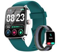 Reloj Inteligente Hombre Mujer con Llamadas, 1.85" Smartwatch Mujer Whatsapp Notificaciones,110+ Modos Deportivos Smart Watch con SpO2/Pulsómetro/Monitor de Sueño,Relojes IP68 para iPhone Android