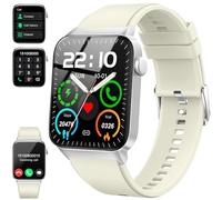 Reloj Inteligente Hombre Mujer Llamada Bluetooth 1.85" Smartwatch Pulsómetro, Monitor de Sueño, Pulsera Actividad 110+ Modos Deportivos Podómetro Cronómetros Impermeable IP68 Reloj Digital Android iOS