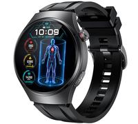 Reloj Inteligente Hombre Smartwatch con ECG+HRV:1.43'' AMOLED Smart Watch con Bluetooth Llamadas 24H Pulsómetro Temperatura Reloj Corporal Arterial Sueño con Presión Reloj Deportivo para IOS Android