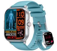 Reloj Inteligente Hombre Smartwatch con Llamadas: 2.01" HD Smart Watch con ECG+HRV Pulsómetro Monitor Presion Sueño 100+ Modos Deportivos Podómetro Pulsera Actividad IP68 Impermeable Android iOS