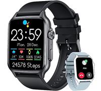 Reloj Inteligente Hombre Smartwatch Fitness: 2.0"Smart Watch con Bluetooth Llamadas y Whatsapp Impermeable Podómetro Pulsometro Oxigeno Presion Arterial Pulsera Actividad Deportivo para Android iOS