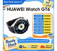 Reloj Inteligente HUAWEI GT6 de 46 mm con GPS y Pantalla Táctil AMOLED de 1.47'' Black 46mm